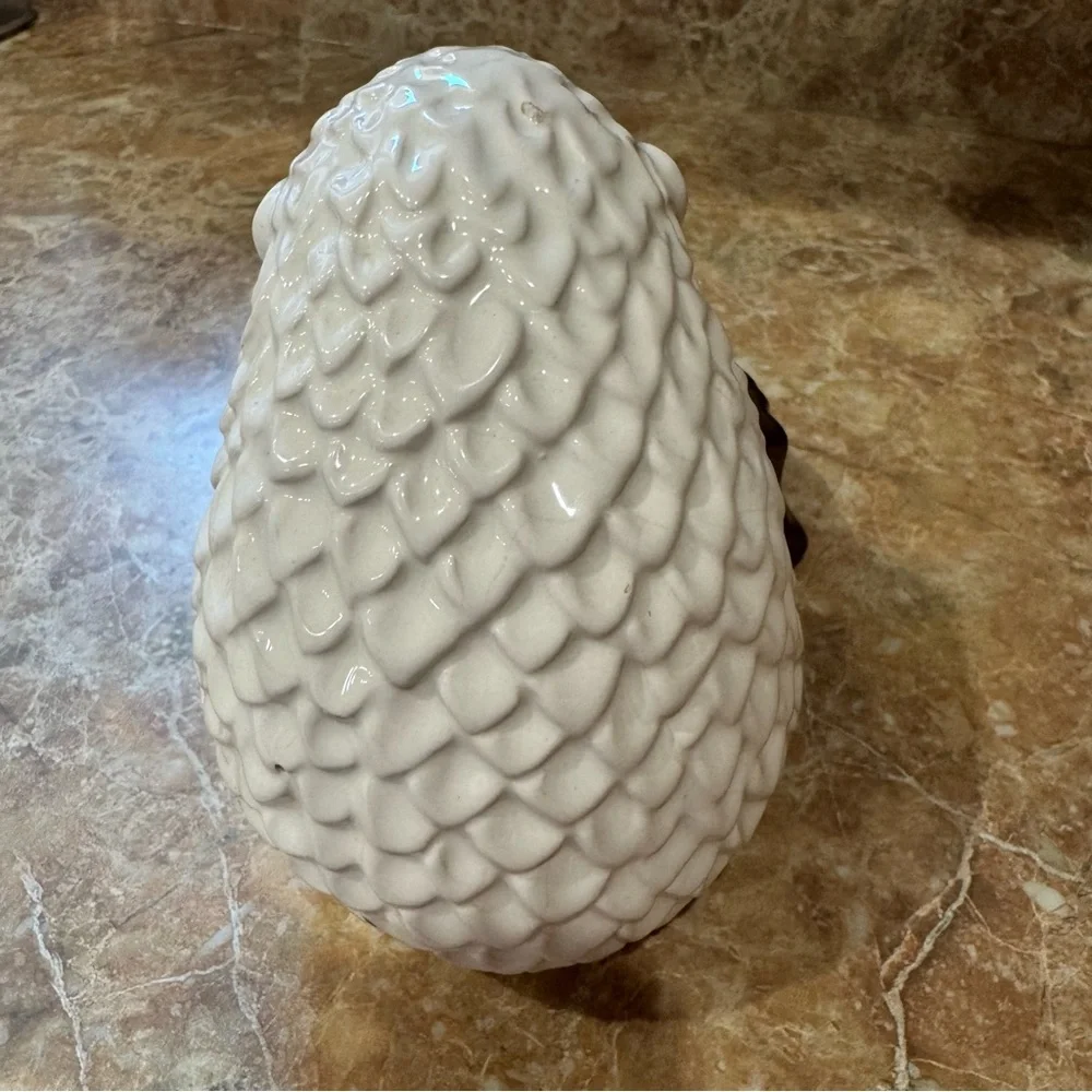 Better Homes & Garden Hedge Hog Tealight Candle Holder Stump White
